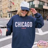 Chicago Plaid Graphic Sweatshirt