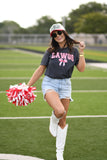 Dawgs Gingham Bow Tee