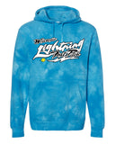 Wisconsin Lightning Tie Dye Hoodie