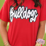 Bulldogs Distressed Tee