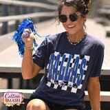 Dallas Checkered Stars Tee