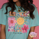 No Rain No Flowers Collage Tee