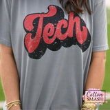 Tech Distressed Tee